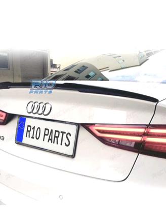 SPOILER AUDI A3 8V SEDAN 12-20 LOOK RS3 ABS