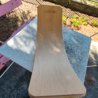 balance board wobbel legno 