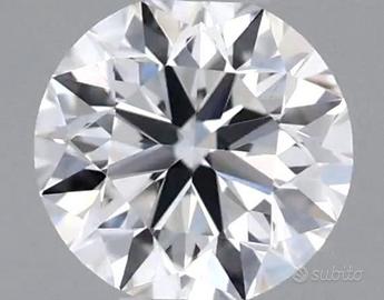 diamante naturale 0.35ct E VVS2 TRIPLE EXCELLENT