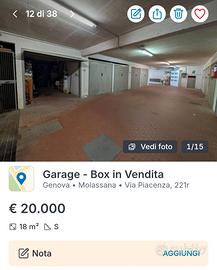 Box auto 18mq