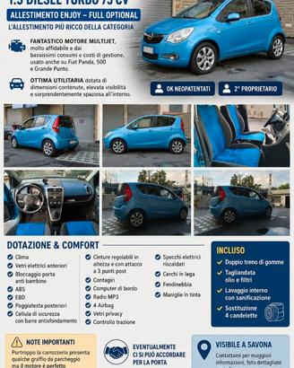 Opel Agila 1.3 m jet