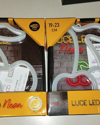 Luci led neon ciliegie