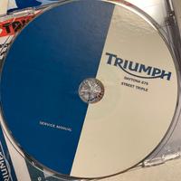 Manuale Officina CD e Man. Triumph Street Triple