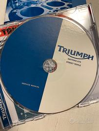 Manuale Officina CD e Man. Triumph Street Triple