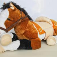 Cavallo peluche.