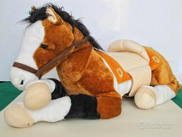 Cavallo peluche.
