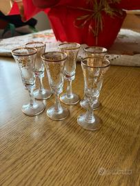 Bicchierini d liquore vintage