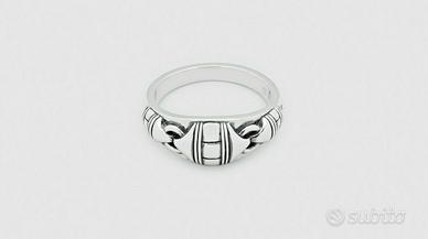 Anello Vikings in argento 925 ISO 60 Ø 19,2mm