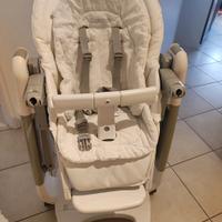 seggiolone Tatamia Peg Perego + baby cushion usati