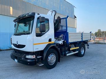 AUTOCARRO RENAULT 240 CV 2 ASSI CON CASSONE RIBALT