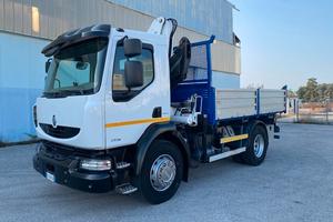 AUTOCARRO RENAULT 240 CV 2 ASSI CON CASSONE RIBALT