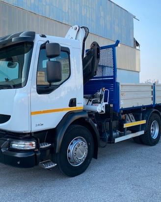 AUTOCARRO RENAULT 240 CV 2 ASSI CON CASSONE RIBALT