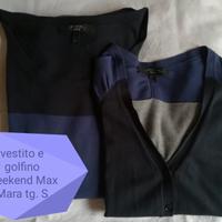 Vestito e golfino weekend max mara