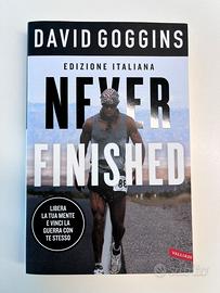 Libro "Never Finished" - David Goggins - ITA