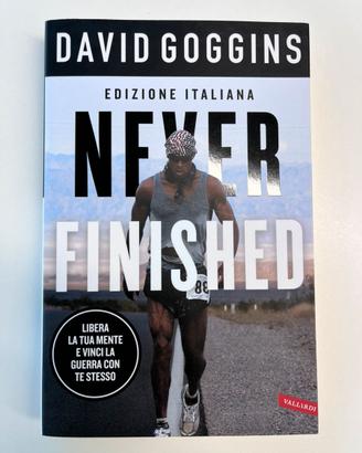 Libro "Never Finished" - David Goggins - ITA
