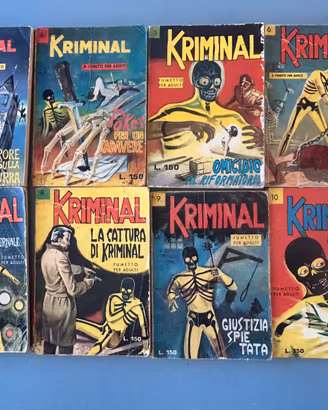 Fumetti Diabolik Kriminal Satanik C@rco
