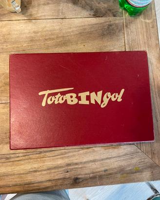 Totocalcio totobingol gioco scatola raro schedina