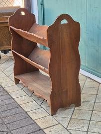 libreria rustica in legno
