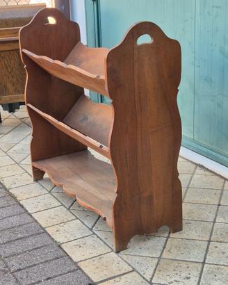 libreria rustica in legno
