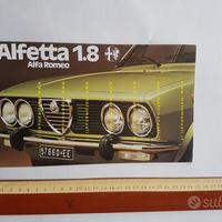 Alfa Romeo Alfetta 1.8 1975 depliant originale