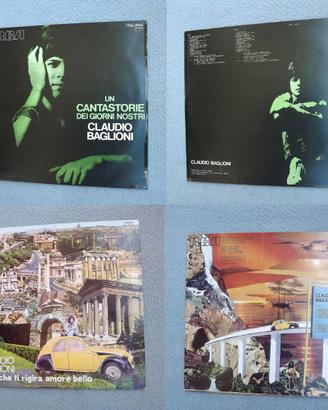 Claudio Baglioni - 9 album, dal 1971 al 1985