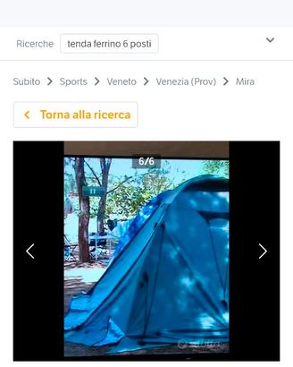 Tenda da campeggio Ferrino