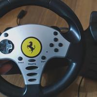 Volante e Pedali Trustmaster Ferrari PS2/Pc