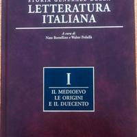 STORIA GENERALE DELLA LETTERATURA ITALIANA