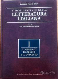STORIA GENERALE DELLA LETTERATURA ITALIANA
