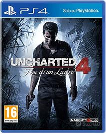 Uncharted 4: Fine di un ladro.Gioco playstation 4