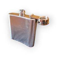 Fiaschetta da tasca in acciaio inox 3oz 90ml

