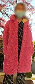 Cappotto Twin-Set in pelliccia sintetica NUOVO