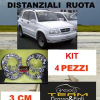 Kit 4 Distanziali Ruota For Suzuki Grand Vitara 99