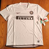 INTER - 2°maglia 08/09 + patch Scudetto + etichett