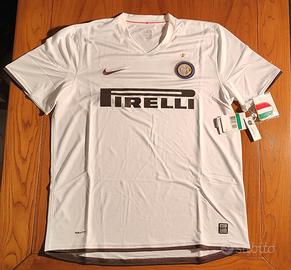 INTER - 2°maglia 08/09 + patch Scudetto + etichett