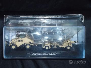 Modellino Edicola British Army CMP Ford Quad Gun