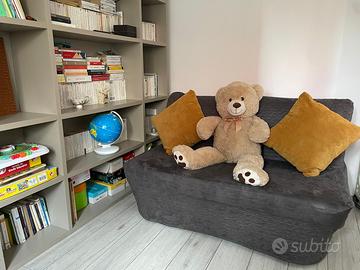 Divano letto Ikea 2 posti con copridivano