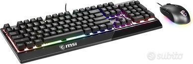 tastiera gaming qwerty rgb resistente acqua usb