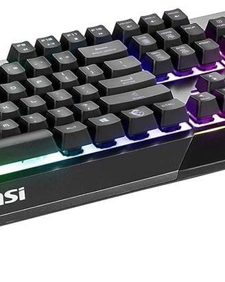 tastiera gaming qwerty rgb resistente acqua usb