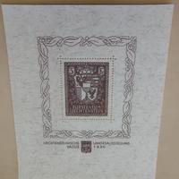 Foglietto LIECHTENSTEIN 1934 - "Blocco VADUZ" (Blo