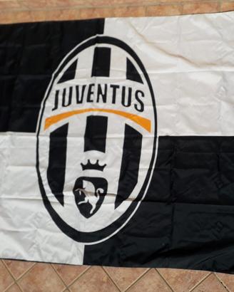 BANDIERA JUVENTUS+MINI PALLONE JUVENTUS