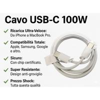 ⚡ Cavo USB-C 100W - Ricarica ULTRA Rapida - 1m