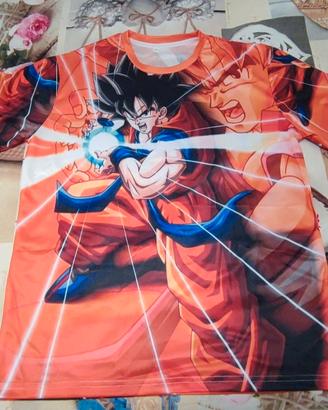 maglietta Dragon ball Z taglia L