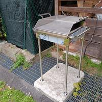 barbecue a gas totalmente in acciaio inox 