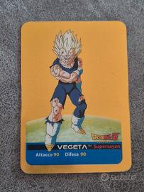 Vegeta N.66 Serie Oro Dragon Ball Z Lamincards