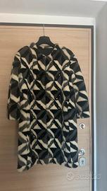 Ainea cappotto eco pelliccia