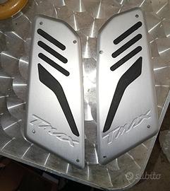 Tmax 530 pedane - tappetini alluminio 