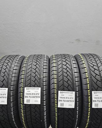 4 Pneumatici 195/55 R16 Superia Ecoblu 4 S