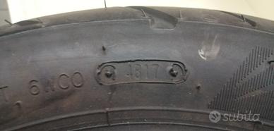 Pneumatico gomma scooter 120 80 14 m/c