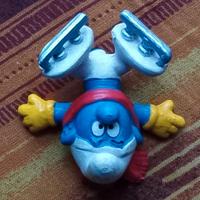 Puffo pattini ghiaccio "Puffi" orig. anni '80